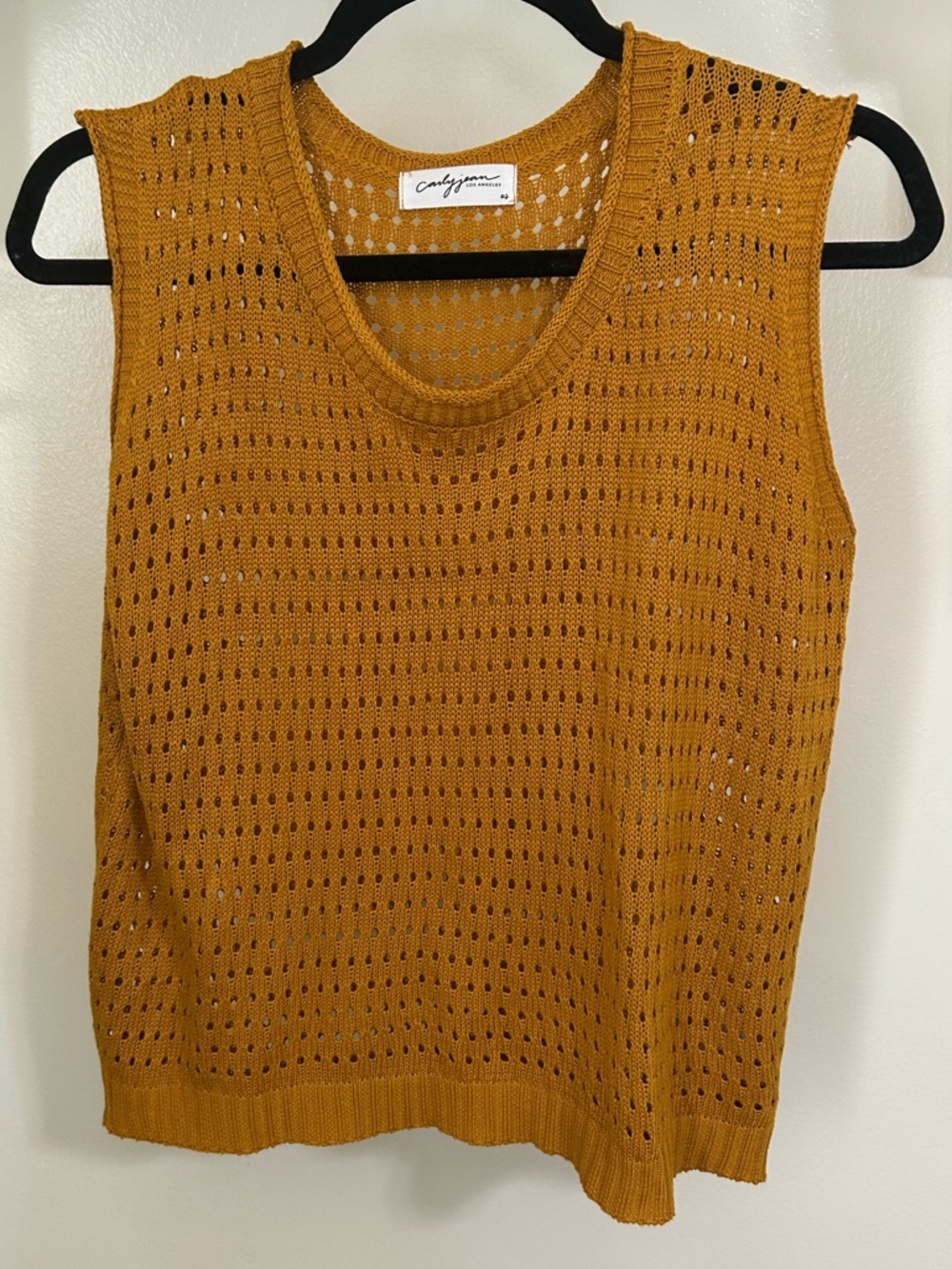 NEW Carly Jean Los Angeles sweater tank